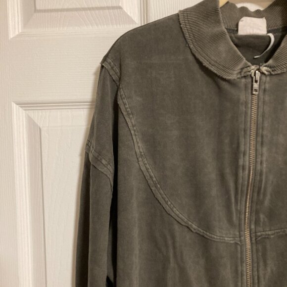 Urban Outfitters Faye Full Zip Oversized Sweatshirt Size L - Picture 5 of 10